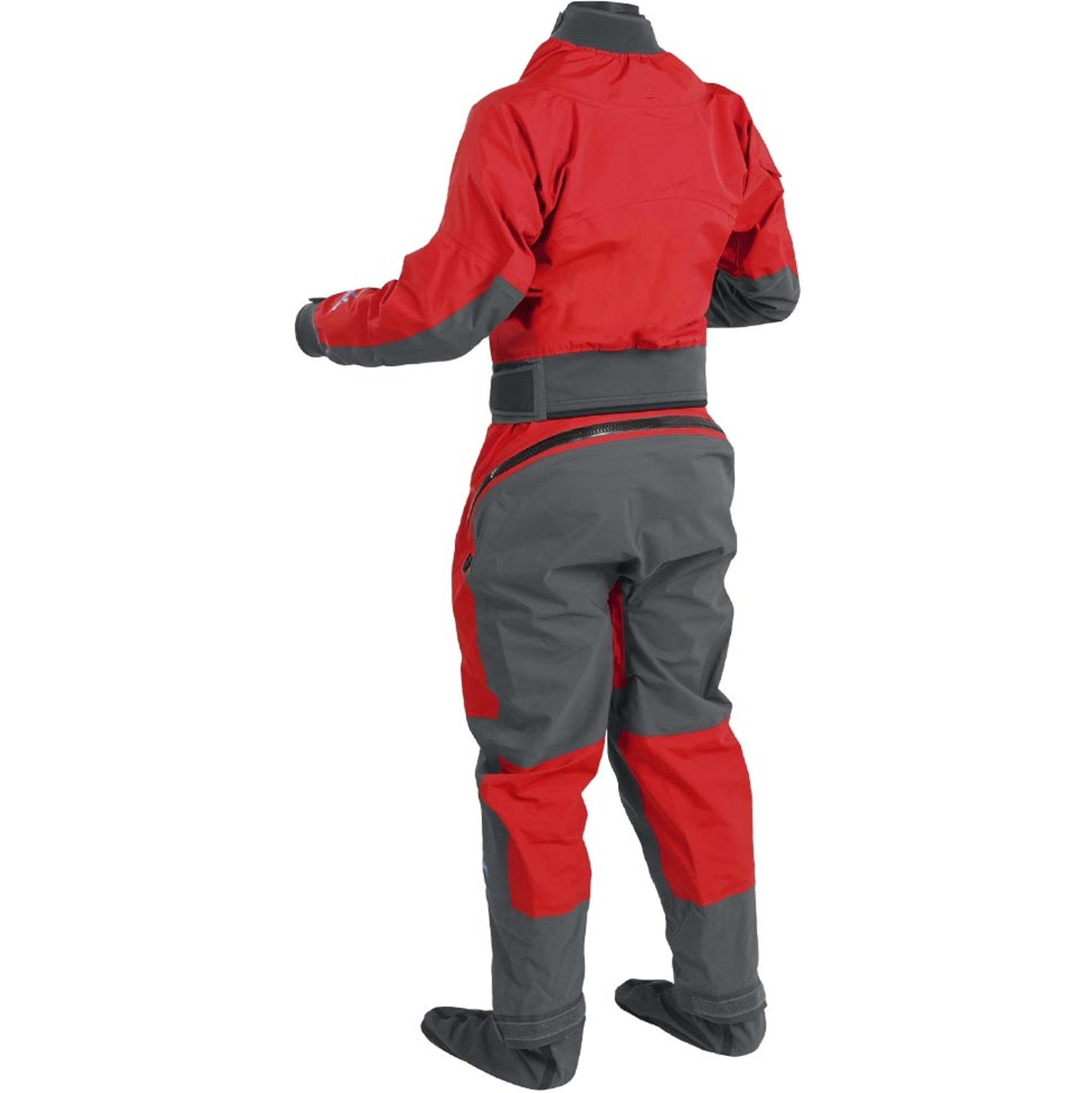 2025 Palm Womens Cascade Front Zip Kayak Drysuit 12369 - Flame Red